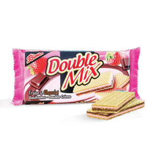 bimo double mix fraise chocolat