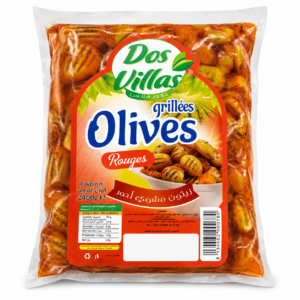 dos villas olives grillees rouge 400g